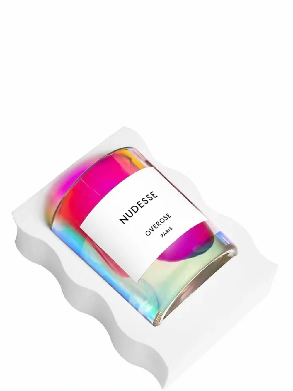 NWT Sealed - Overose Nudesse Holographic Candle 8.4 oz / 240g